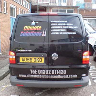 Van Signwriting Exeter